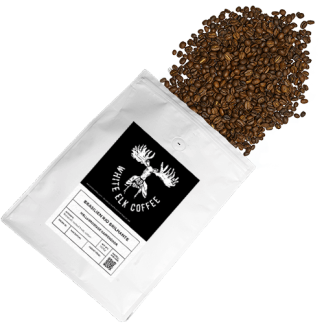 Arabica kaffebönor från Brasilien, specialkaffeklassade 1 kg mellanrost