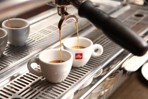 espressomaskin bartryck extraktion krämig skum